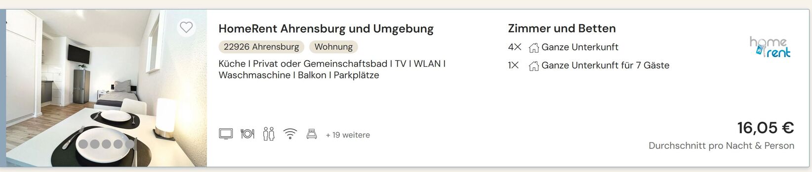 Wohnung Grube Bild 2