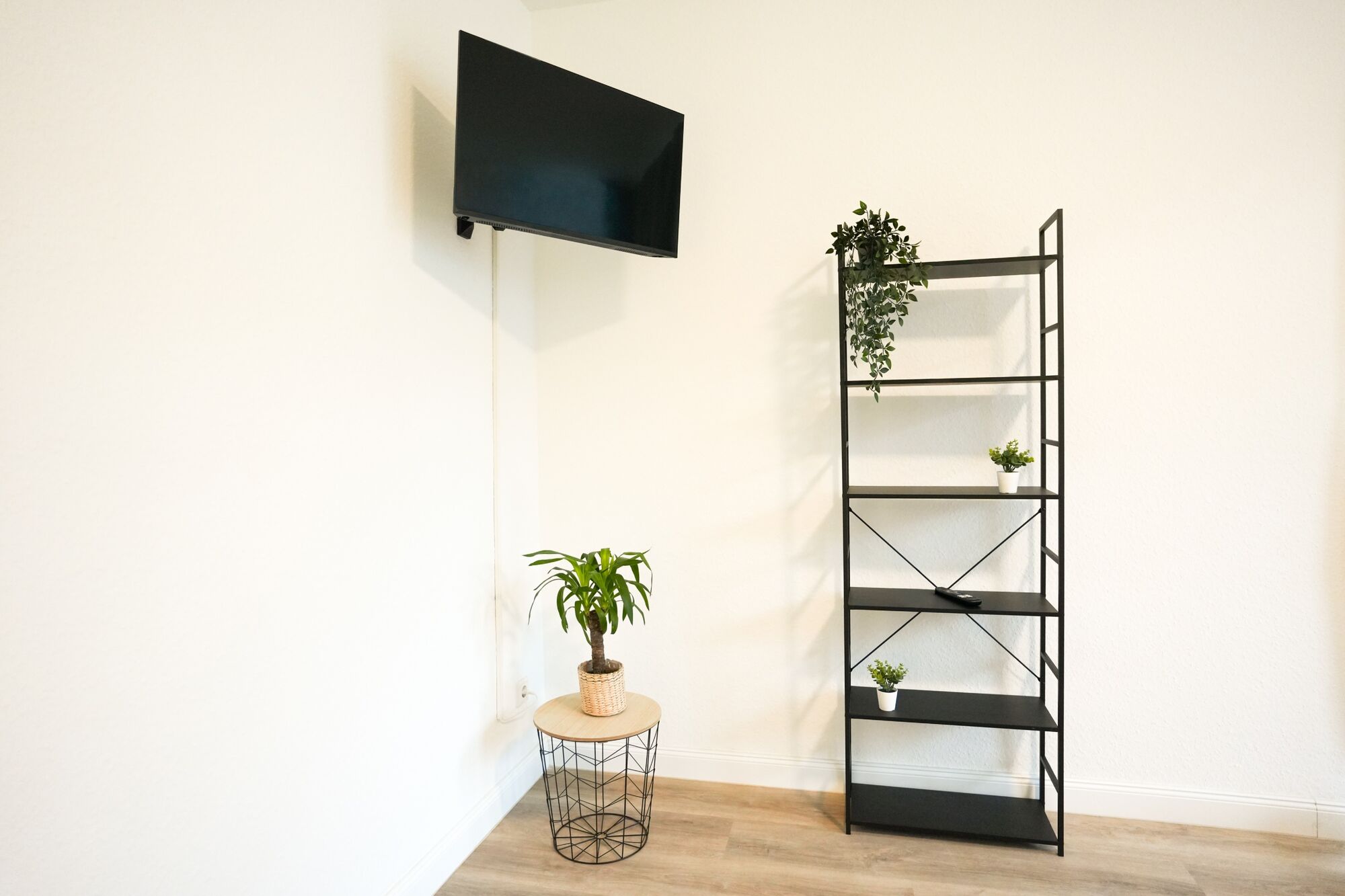 Boho Stil - TV ist schwenkbar 