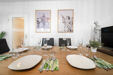 Design-Wohnung für Monteure I Zentral I Küche Bild 16