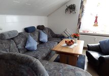 Fewo 1 Wohnzimmer Schlafcouch