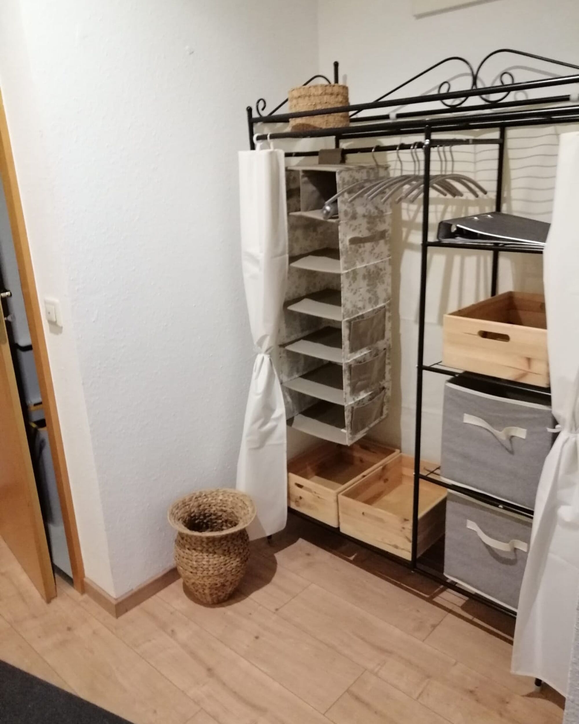 Garderobe im Flur