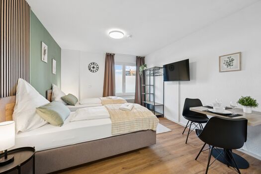 Asperg | Studio Apartment | 2 Einzelbetten | Parkplatz Obrázok 2