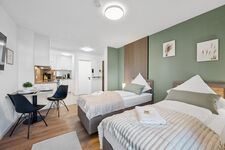 Asperg | Studio Apartment | 2 Einzelbetten | Parkplatz Bild 1