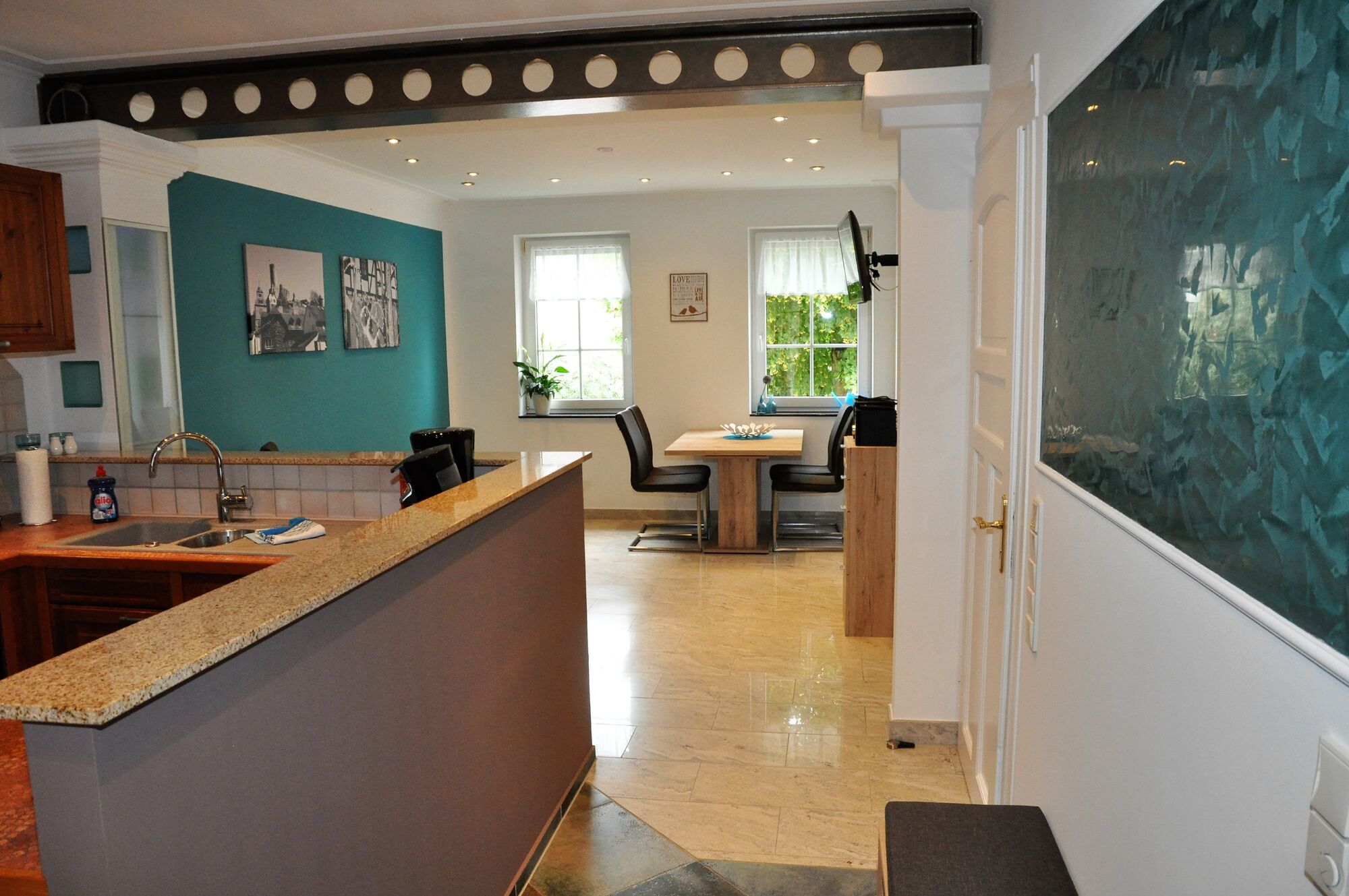 Wohnzimmer Apartment 1