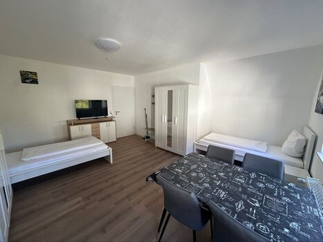 1,5 Zimmer Wohnung, für 3 Personen Einzelbetten (Nr.4)