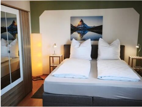 Doppelzimmer mit Boxspringbett Zimmer 1