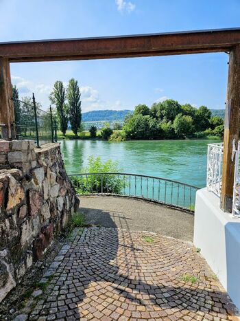 Suite Kelnhof Patio: Charmante 3-Z-Whg mit Rheinblick