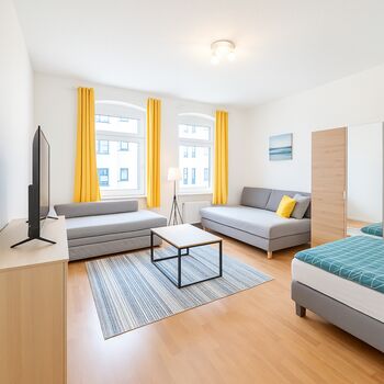 Monteurzimmer Delitzsch Zentrum – 5 Betten