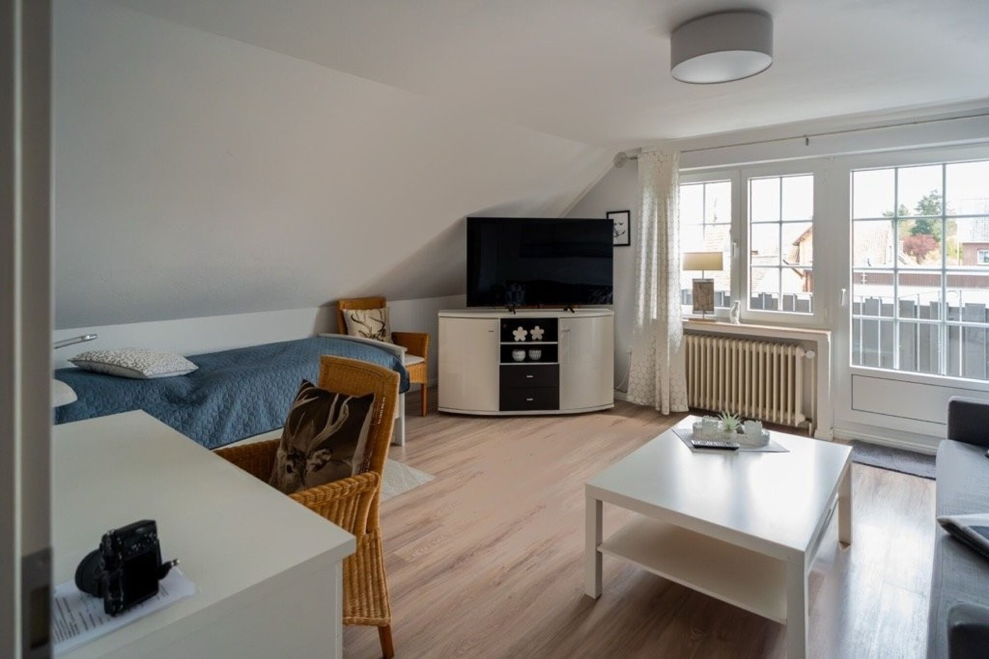 Schlafzimmer 1 mit Balkon