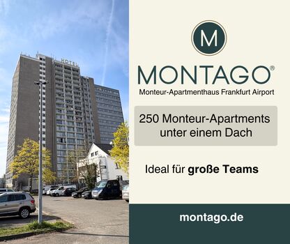 MONTAGO Monteur-Apartmenthaus Frankfurt Airport