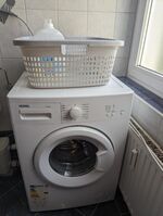 Waschmaschine in der Wohnung