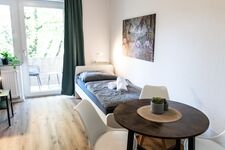CosyHomes24 (GE09e) • Highspeed Wifi • Balkon • Stellplatz Bild 6