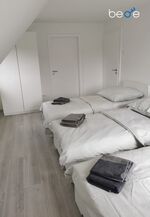 Schlafzimmer 3 mit drei Einzelbetten