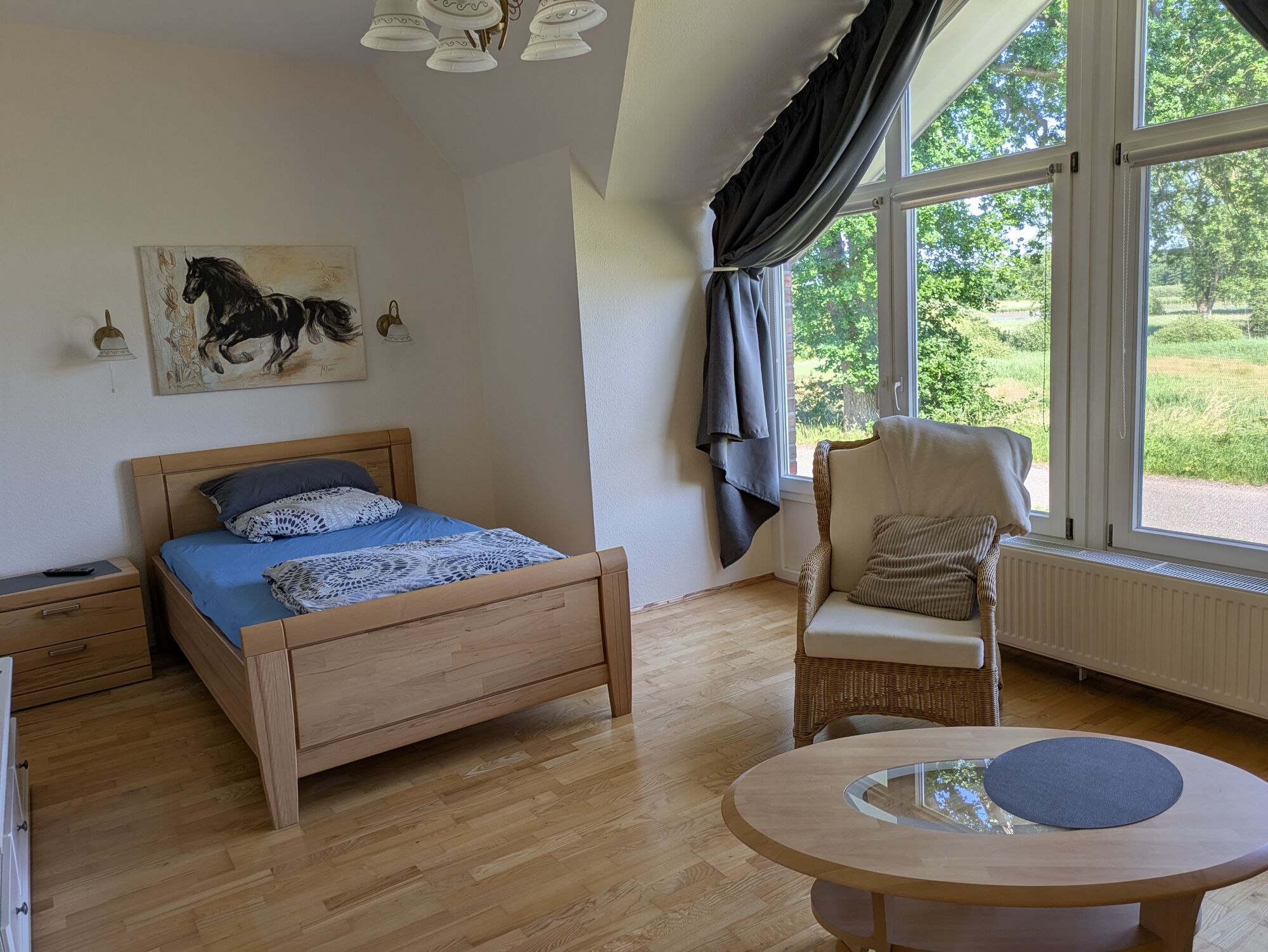 Einzelschlafzimmer unten