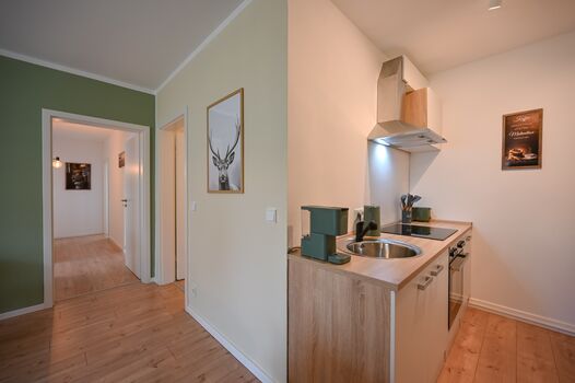 Monteurwohnung Sonthofen | 54m² bis 5 Pers. | Parkplatz & Küche Bild 5