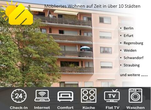 SUNNYHOME möblierte Apartments nahe Regensburg (ID-416) Obrázok 1