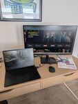 Helles Studio mit Arbeitsplatz und Balkon Bild 19