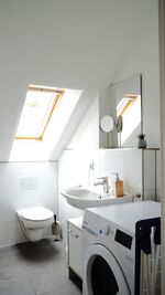 Extra WC mit Waschmaschine Weinbergblck