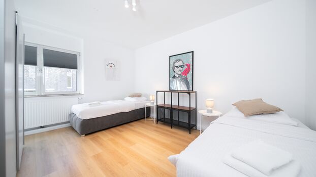 2 Schlafzimmer | 4 Betten | Wohnzimmer + Küche Picture 3