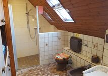 Dusche/WC -Balkonwohnung