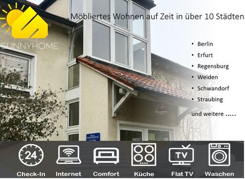 SUNNYHOME möblierte Apartments nahe Regensburg (ID 413) Zdjęcie 1