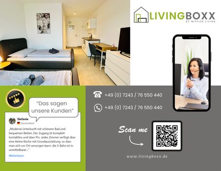 LIVINGBOXX - Monteurzimmer Karlsruhe (DEU|EN|PL|HU|RU) Bild 5