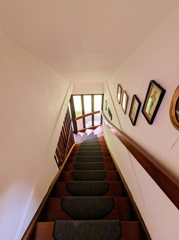 Treppe zum OG