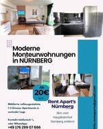 Moderne Monteurwohnung in Nürnberg Bild 1