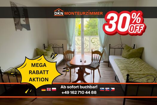 DKN | Ihre Monteurzimmer-Lösung in Chemnitz | Sofort frei Bild 1