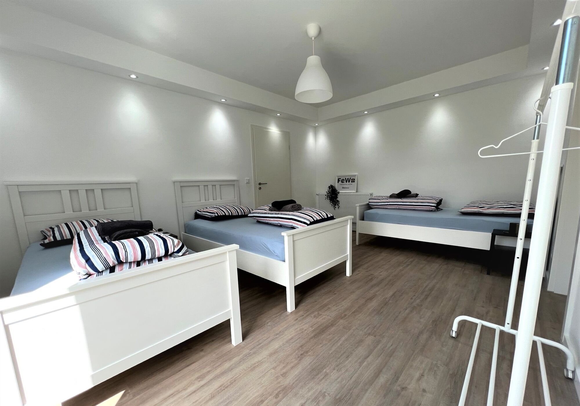 Schlafzimmer 1 mit 3 Betten