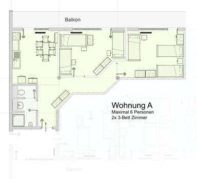 Moderne Monteurwohnungen Karlsruhe - zentrale Lage Obrázok 2