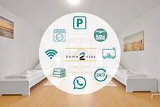 Monteur Wohnungen in Deggendorf Parken WiFi Smart TV Balkon Bild 1