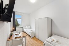 Monteur Wohnungen in Halle, WiFi, Smart TV, Parkplatz Bild 2