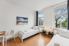 Monteur Wohnungen in Halle, WiFi, Smart TV, Parkplatz Bild 7