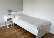 Schlafzimmer mit 2 separaten Betten