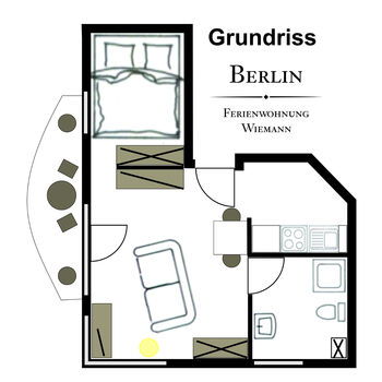 Berlin Oase - gemütliche Wohnung mit Balkon 400 m bis Berlin Obrázok 5