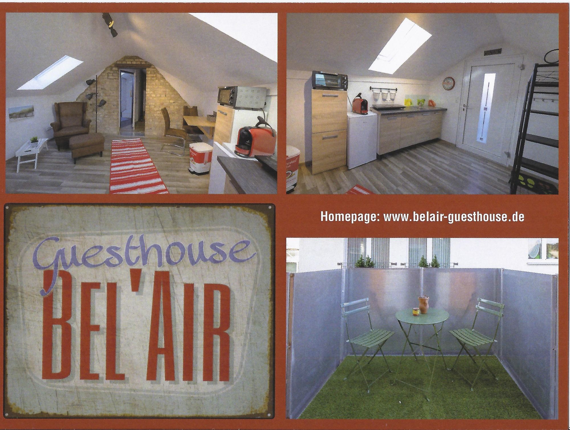 Bel`Air Guesthouse - WohNfühlen wie daheim