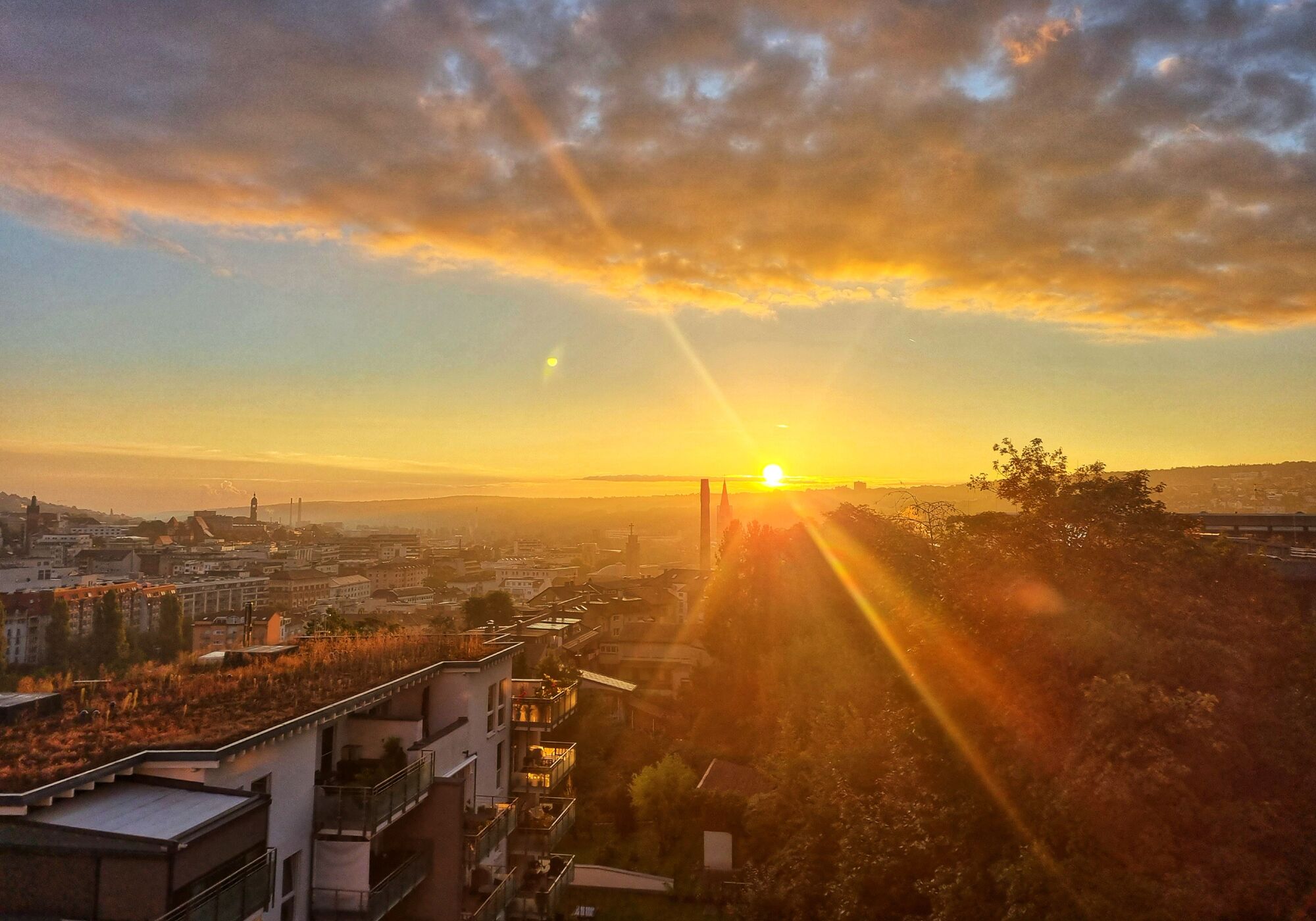 Herzlich Willkommen in unserer Ferienwohnung "Goldstadtblick"