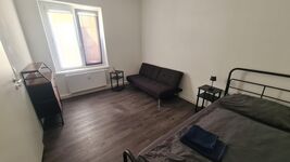 Schlafzimmer 2 mit Einzelbett und Schlafcouch