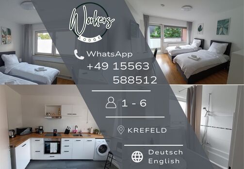 Workerslodge - Monteurwohnung in Krefeld