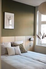 Schlafzimmer Monteurzimmer Unterkunft Wohnung Dresden