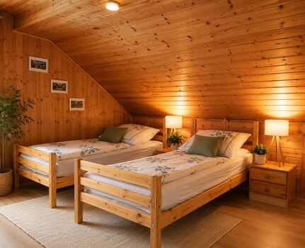 ruhige Oberwohnung mit separater Terrasse