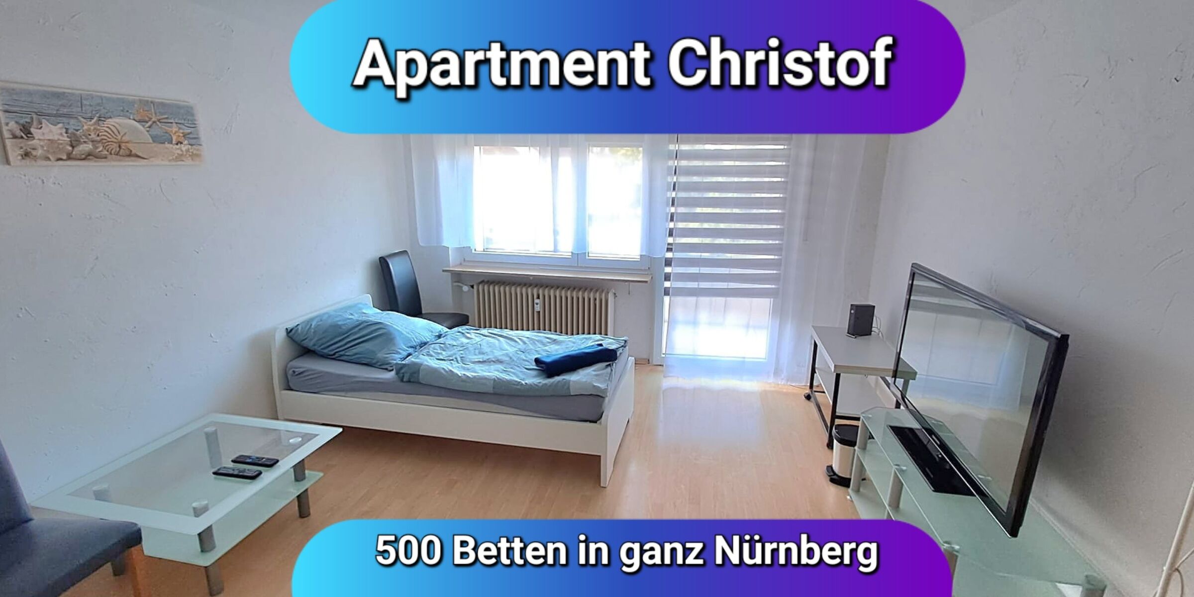 Apartment Christof Monteurunterkünfte in ganz Nürnberg&Fürth