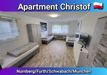 Apartment Christof Monteurunterkünfte in ganz Nürnberg&Fürth Bild 2