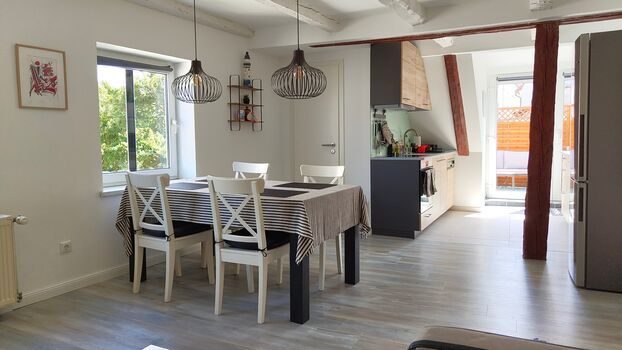 Altstadt-Wohnung mit Dachterrasse und Homeoffice-Platz Obrázok 2