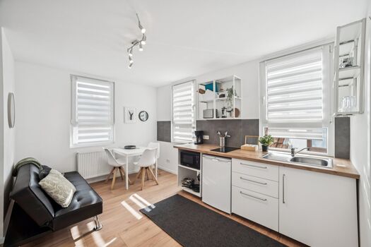 4 Apartments - 8 Einzelbetten - Bettwäsche / Handtücher inkl - parken Bild 2