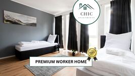 Chic Apartments All Inclusive Monteurunterkünfte in Gronau Obrázok 12