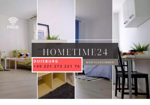 **** Hometime24 - Frisch renovierte Wohnung in Duisburg ****