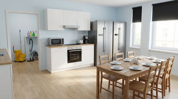 MH19 / TOMASZ-LIVING in OBERHAUSEN - Flexible Anreise + TV Bild 5