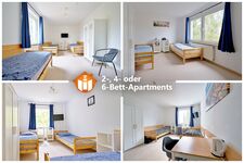 2/15 - 2-, 4- oder 6-Bett-Apartments